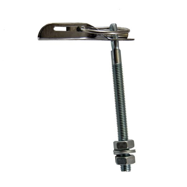 Dakar alloy /steel quick release bonnet pins Silver
