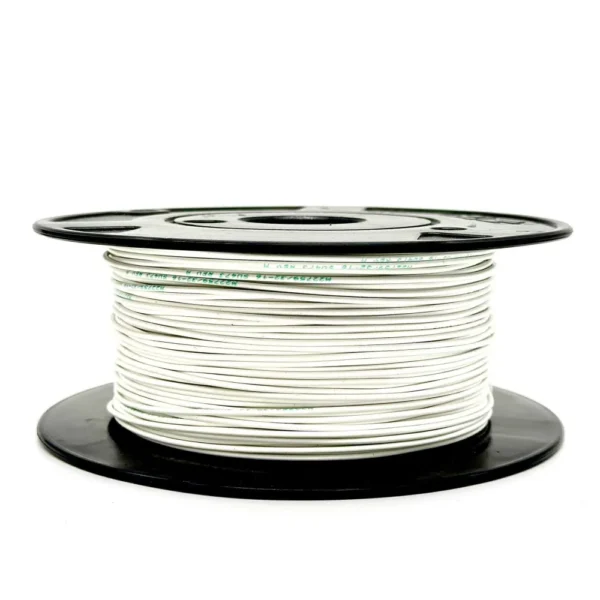 16 AWG Tefzel Wire White — M22759/32-16-9
