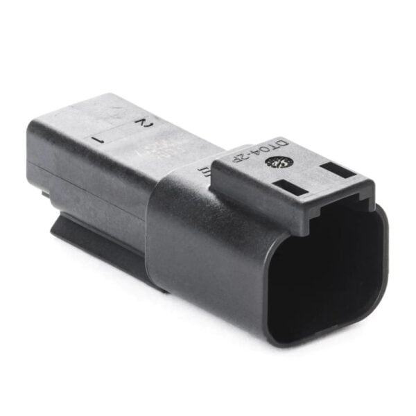 Deutsch DT04-2P-E004 Connector, Black