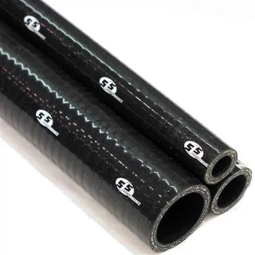 SFS Performance Silicone Hose Black Straight