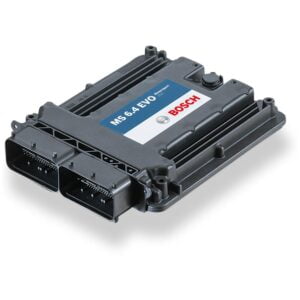 Bosch Motorsport MS 6.4 EVO ECU — the direct-injection unit used in GT3 cars such as the Audi R8 LMS and BMW M4 GT3