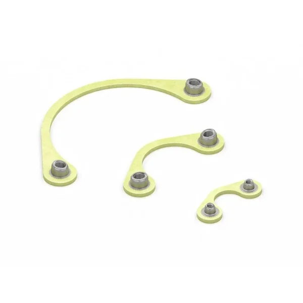 Nut plate for Deutsch AS and Souriau 8STA Connectors